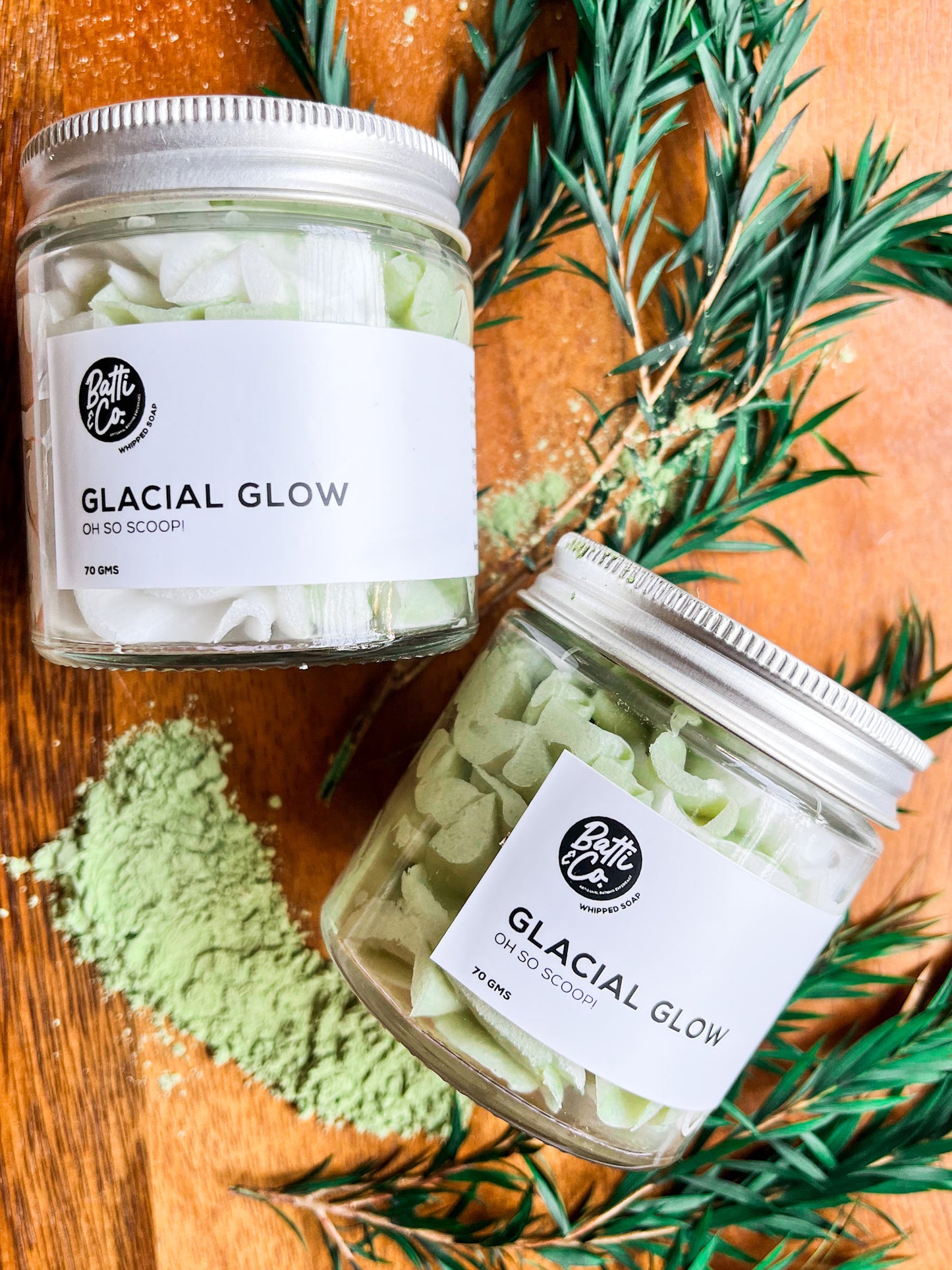 Glacial Glow - Whipped Soap