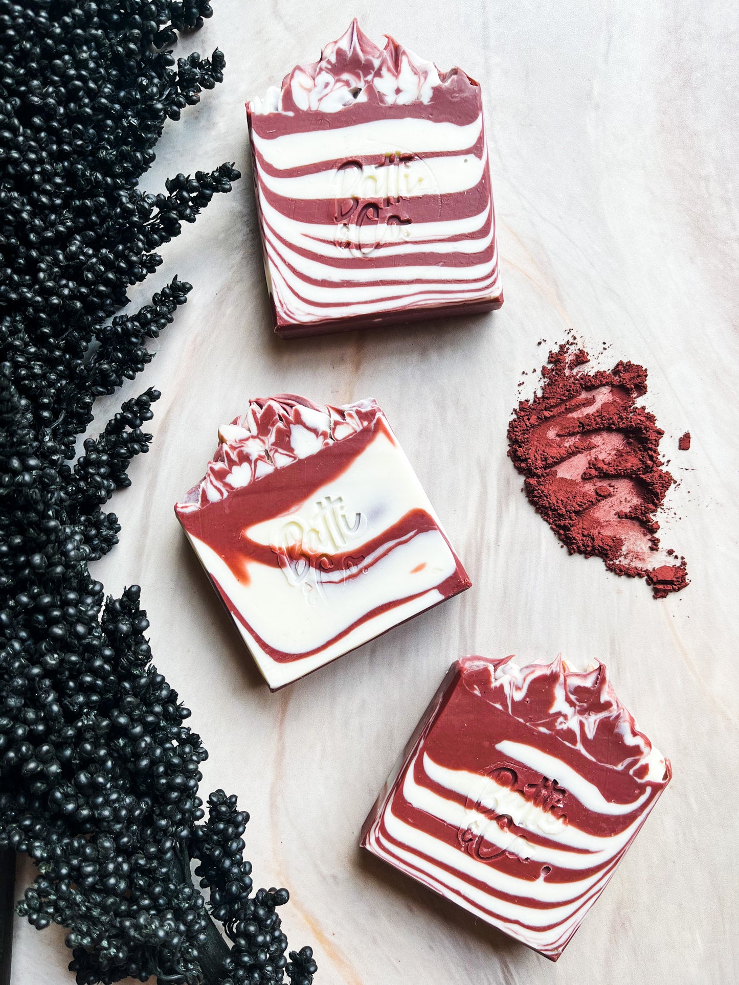 Candy Cane -100% Vegan Bar Soap